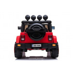 Elektrické autíčko - Jeep BRD-7588 4x4 - nelakované - červené